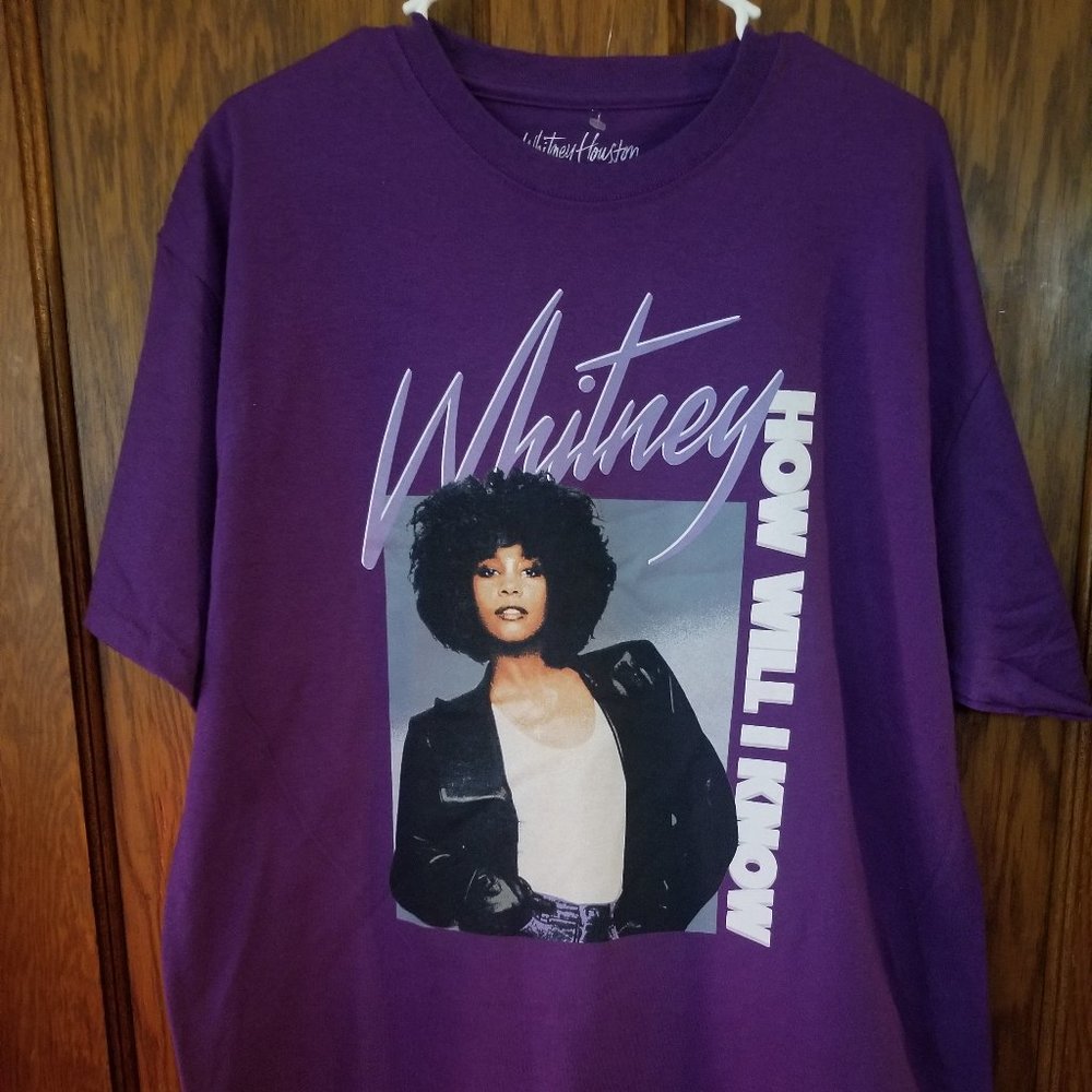 Whitney Houston  T-Shirt Sz Large